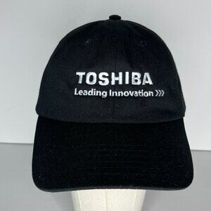 Toshiba Leading Innovation Black Adjustable Strap Hat